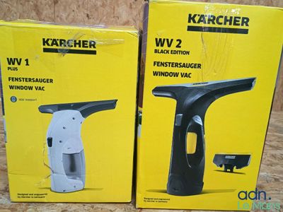 lot de deux aspirateurs pour vitres Karcher WV1 et WV1