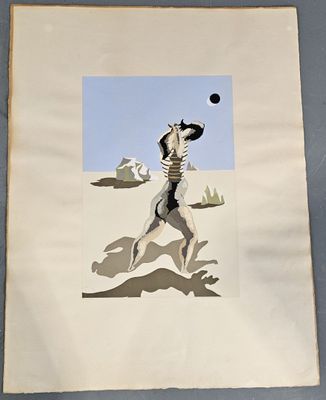 Jean LURCAT, d'après : "Baigneuse".