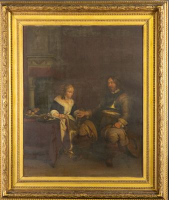 École hollandaise, dans le goût du XVIIe siècle. - Photo 1