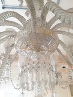 Travail Ottoman, début XXème, Important lustre en verre à 16… (photo 6)