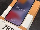 a close up of a box with an iphone on it