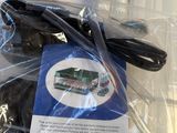 a plastic bag with a bunch of remote controls inside of it
