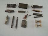 a lot of different items that are sitting on a table