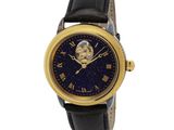 a close up of a wrist watch with roman numerals on it