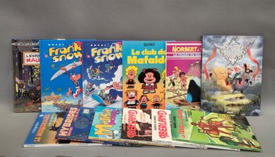 LOT de douze BD cartonnées : "Une aventure de Simon Nian 3, …