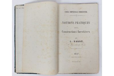 BARRÉ (L.). NOTIONS PRATIQUES DE CONSTRUCTIONS FORESTIÈRES. - Photo 1