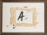a picture of a picture of a number four in a frame