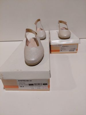 Lot de 3 - LUXAT - Sandales Crestina - Cuir nacré blanc cass…