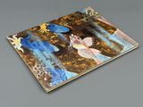 a picture of a picture of a painting on a table