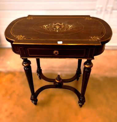 Travailleuse Napoléon III 73 X 67 X 38 cm