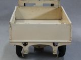 a toy truck that is sitting on a table
