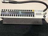 an image of a close up of a keyboard on a table