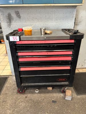 an image of a tool cabinet in a garage