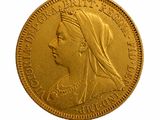 l'image d'une pièce d'or sur laquelle figure une tête de femme
