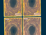four square coasters with a picture of a black hole in the middle of them