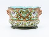 an image of a decorative vase with a bird on it