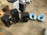 a lot of boxes that are sitting on the floor