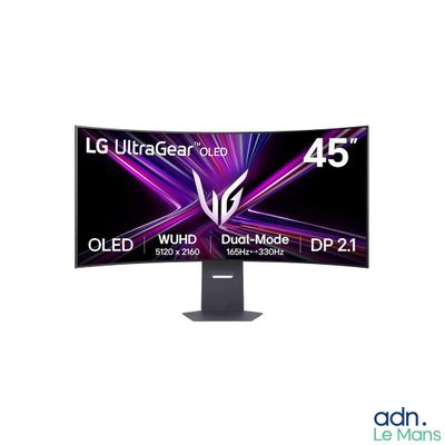 Écran de jeu incurvé LG Ultragear de 55 pouces