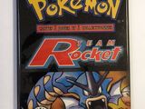 the back of a pack of pokemon trading cards on a white surface