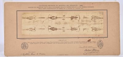 un vieux document sur lequel figure un dessin