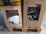 two boxes that are stacked on top of each other