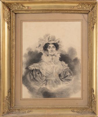 Auguste DE CREUSE (1806-1839), portrait de la Baronne Sophie…