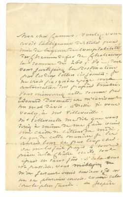 Georges SAND ( 1804 - 1876 ) 1 lettre autographe signée du 4…