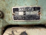 a close up of a machine with a label on it