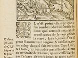 an old book with a drawing of a man on horseback