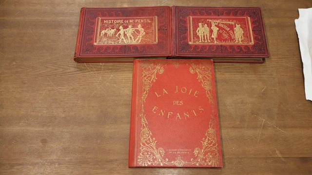 3 livres de prix « le docteur Festus » par Topffer ; « histoire d...