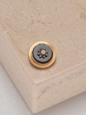 Coulant en or jaune 18k 750 millièmes de forme ronde centré …