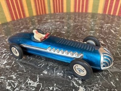 JOUEF Auto course électrique en métal laqué. - Photo 1