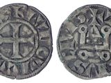 une pièce d'argent portant l'image d'un homme