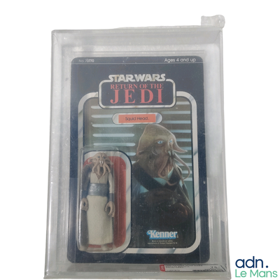 une figurine Star Wars dans un sachet en plastique