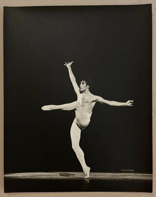 Colette Masson. Jean-Pierre Bonnefous dans le ballet Apollon…
