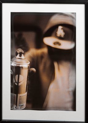 ARTHUR BECK (XXe), « La seule photo connue de l’artiste KIDULT », Tira