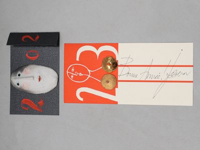 une carte sur laquelle figurent un homme et une femme