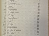 a book with a list of table des matres on it