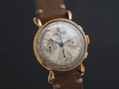 ROLEX Datocompax réf. 4768 Montre chronographe de poignet en… - Photo 1