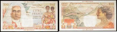 three different pictures of a man and a woman on a one dollar bill