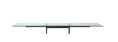 an image of a table with a glass top on a white background
