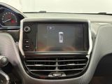 the dashboard of a car with a digital display in the center
