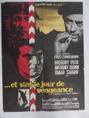 une affiche du film « », sur laquelle on voit un homme en train de fumer une cigarette et un autre homme en train de fumer une cigarette