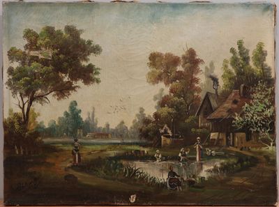 École française du XIXème siècle.