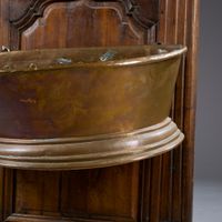 Importante fontaine et son bassin en cuivre et laiton (chocs… (photo 4)
