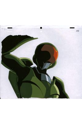 une image représentant la photo d'un homme en costume vert