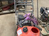an image of a garage with tools and tools on the floor