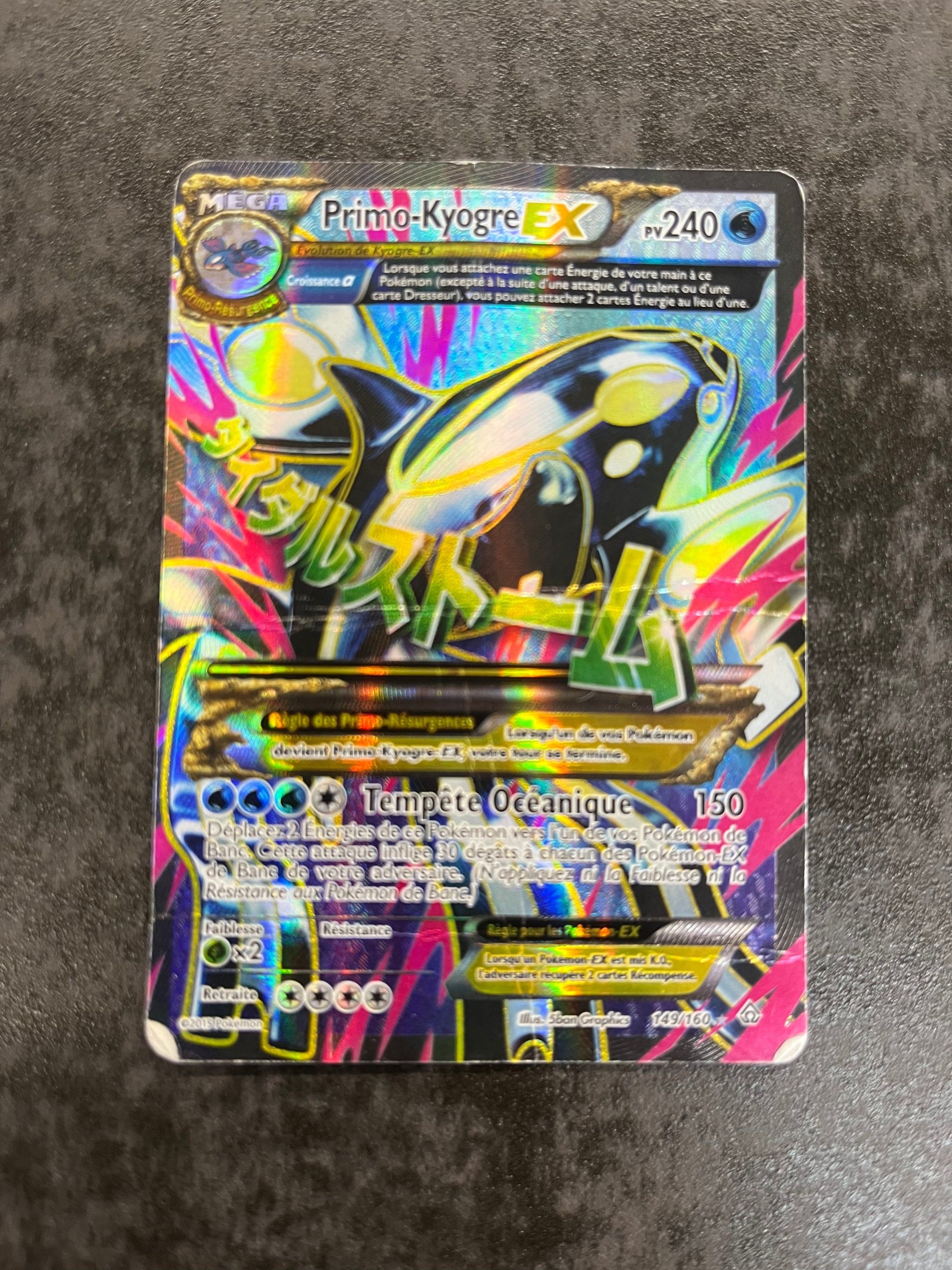 Carte Pokémon Primo-Kyogre 149/160
