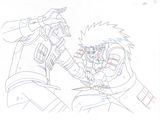 dessin représentant deux personnages d'anime en train de se battre