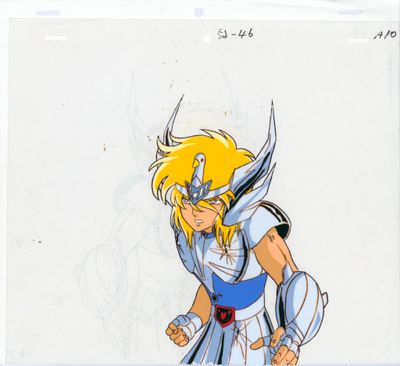 animation animation production cel of a character from the anime